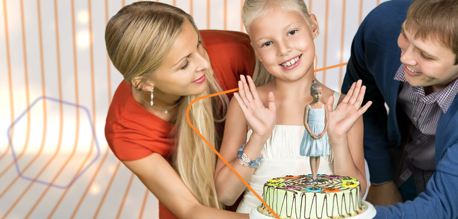 Make a birthday surprise with Shapify